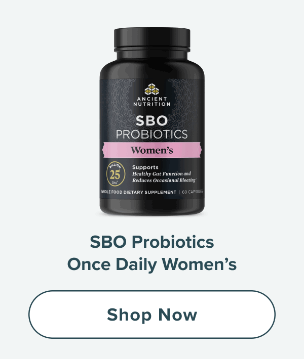 SBO Probiotics Women's Once Daily