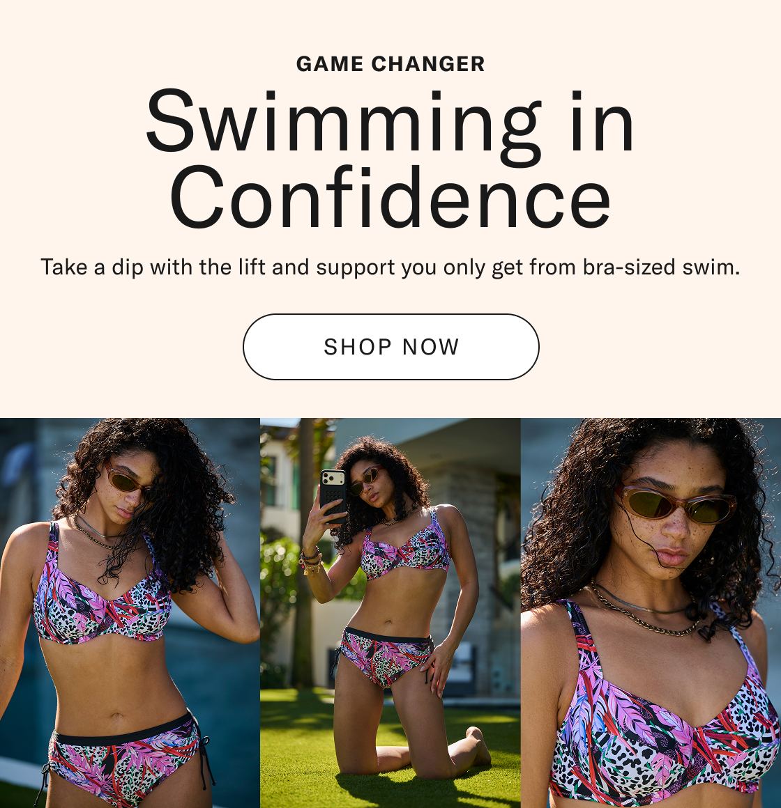 Swim in Confidence: Bra-sized Swim