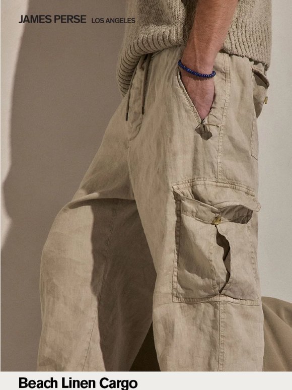 Linen Cotton Cargos