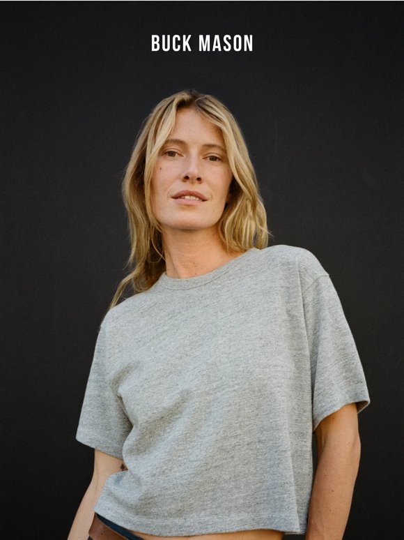 The Field-Spec Boyfriend Crop Tee is Back