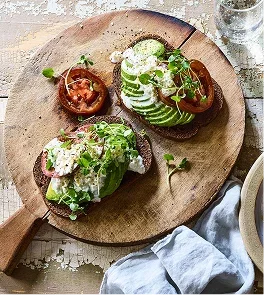 Summer in Denmark Avocado Toast