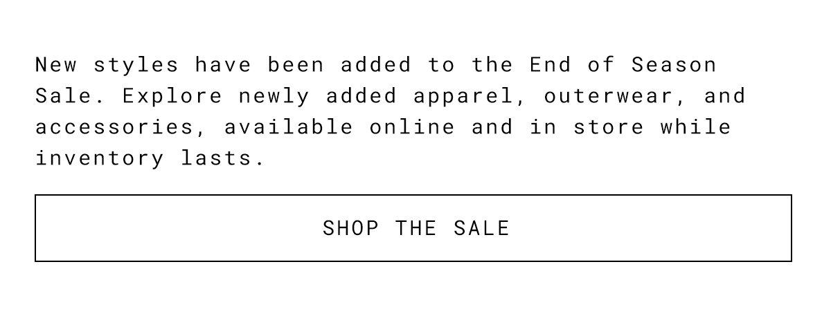 alpha industries end of season sale on select styles