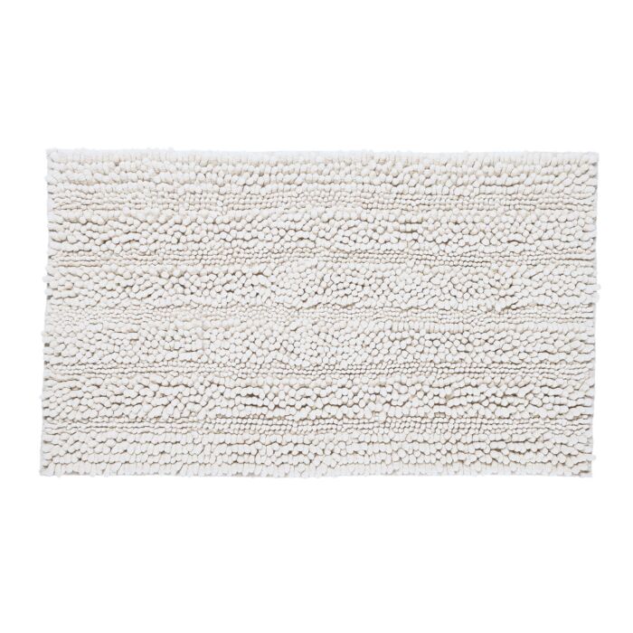Badteppich «Chenille» , silber