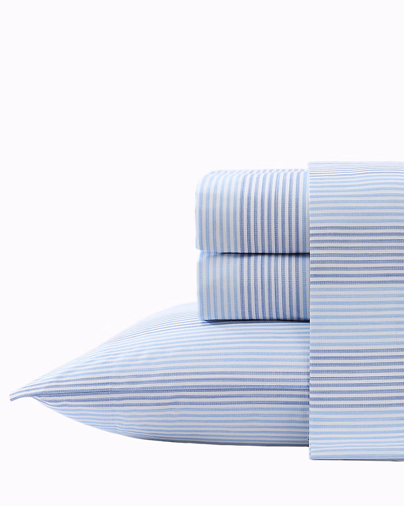 Image of Weekend Stripe 4-Piece King Sheet Set