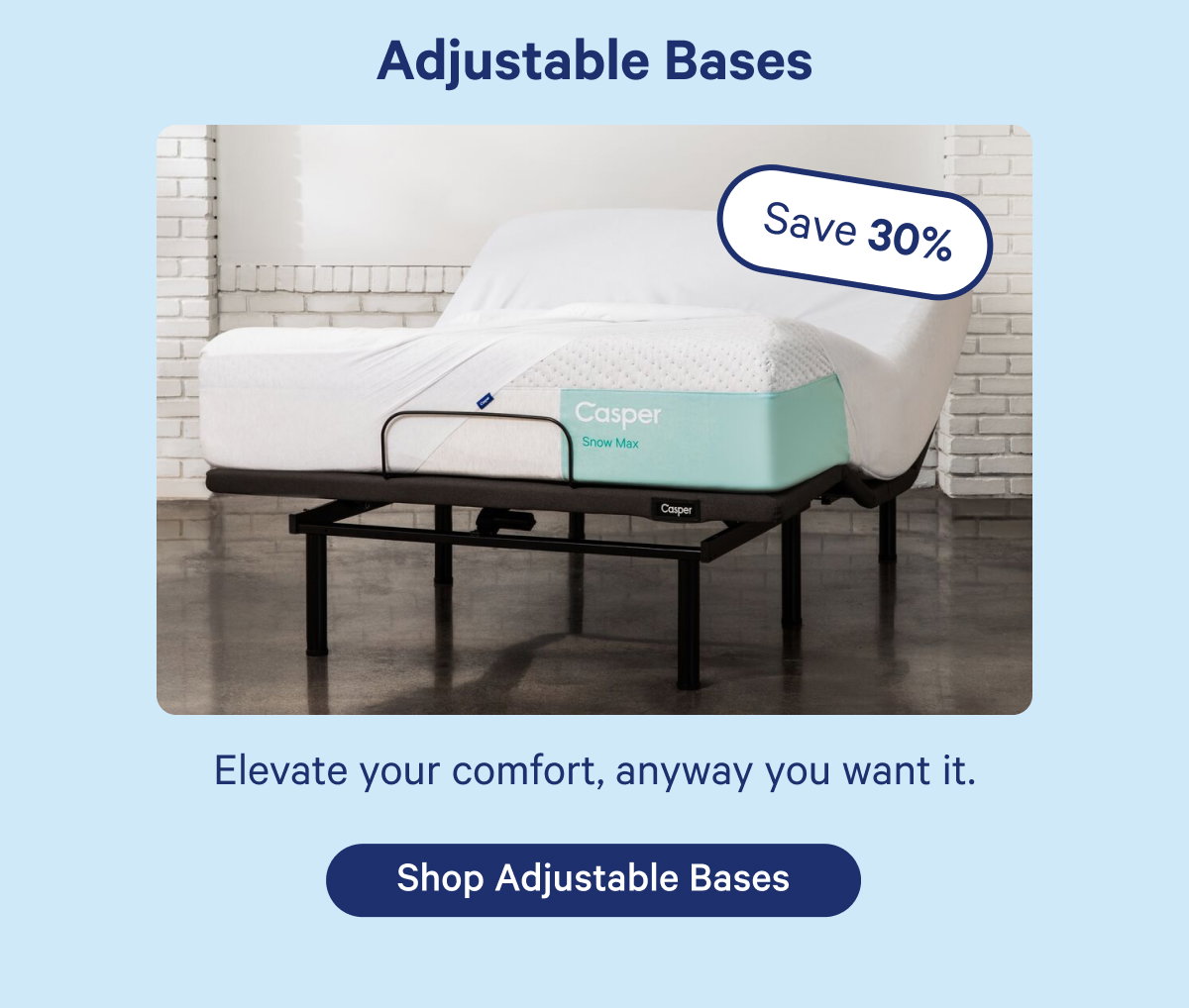 Adjustable Bases