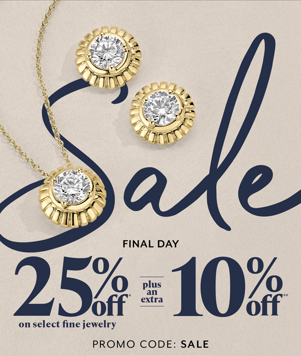 Final Day! Shop Sale - Extra 10% Off