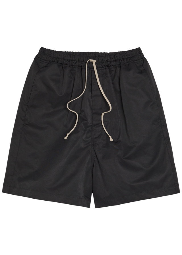 RICK OWENS Faun nylon and cotton-blend shorts
