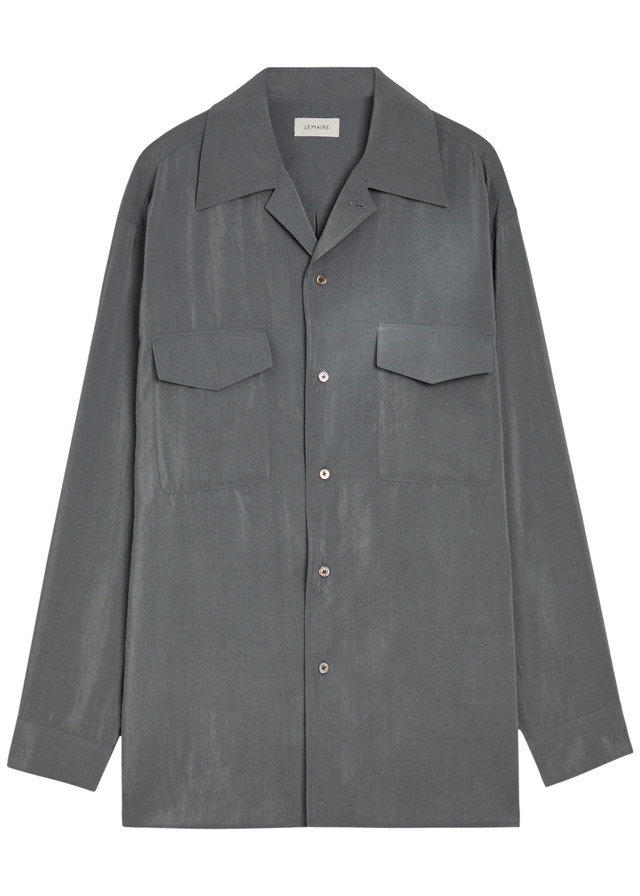 LEMAIRE Silk-blend shirt