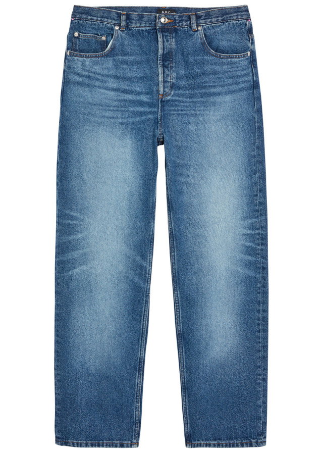 A.P.C. Fairfax washed straight-leg jeans