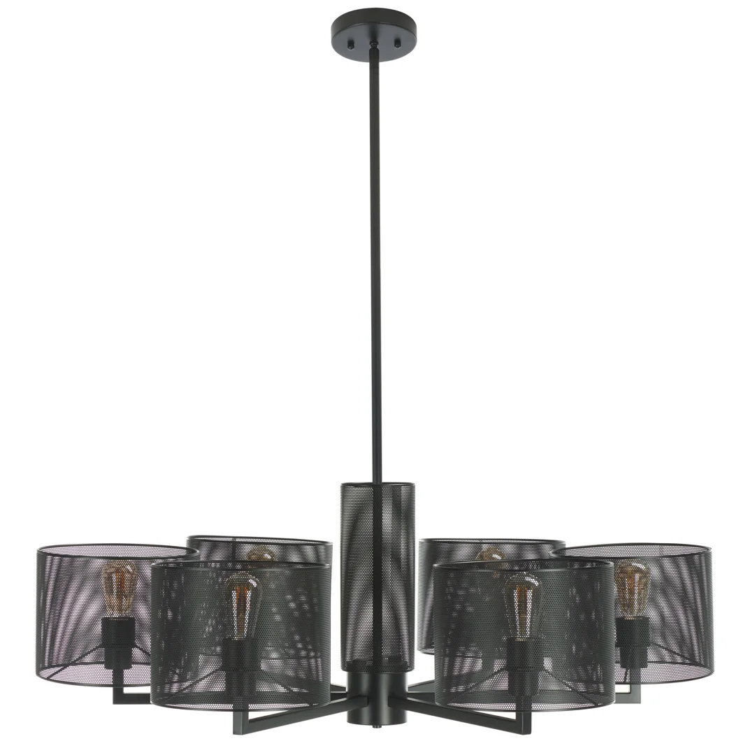 Zachaeus 9 - Light Dimmable Cylinder Chandelier