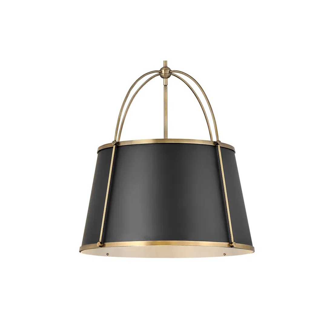 Clarke 4 - Light Shaded Geometric Chandelier