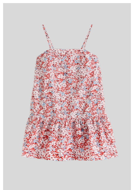 FLORAL MINI DRESS