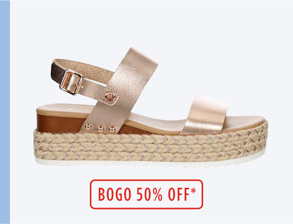 BOGO 50% OFF | Display Image of Espadrille Sandal