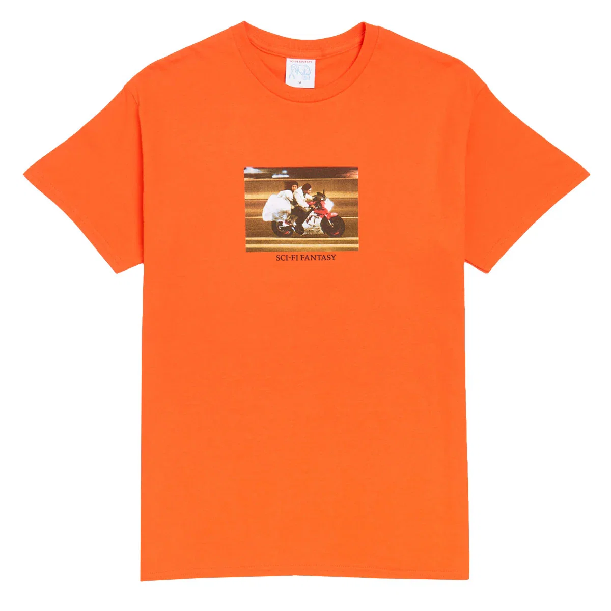 Image of Sci-Fi Fantasy A Moment Of Romance T-Shirt - Orange