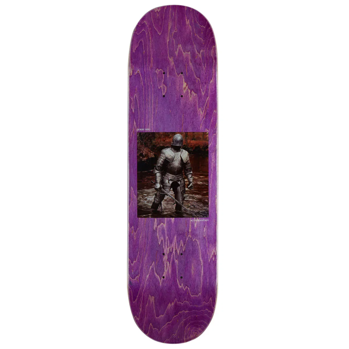 Image of Sci-Fi Fantasy Jerry Hsu Knight Skateboard Deck - 8.25"