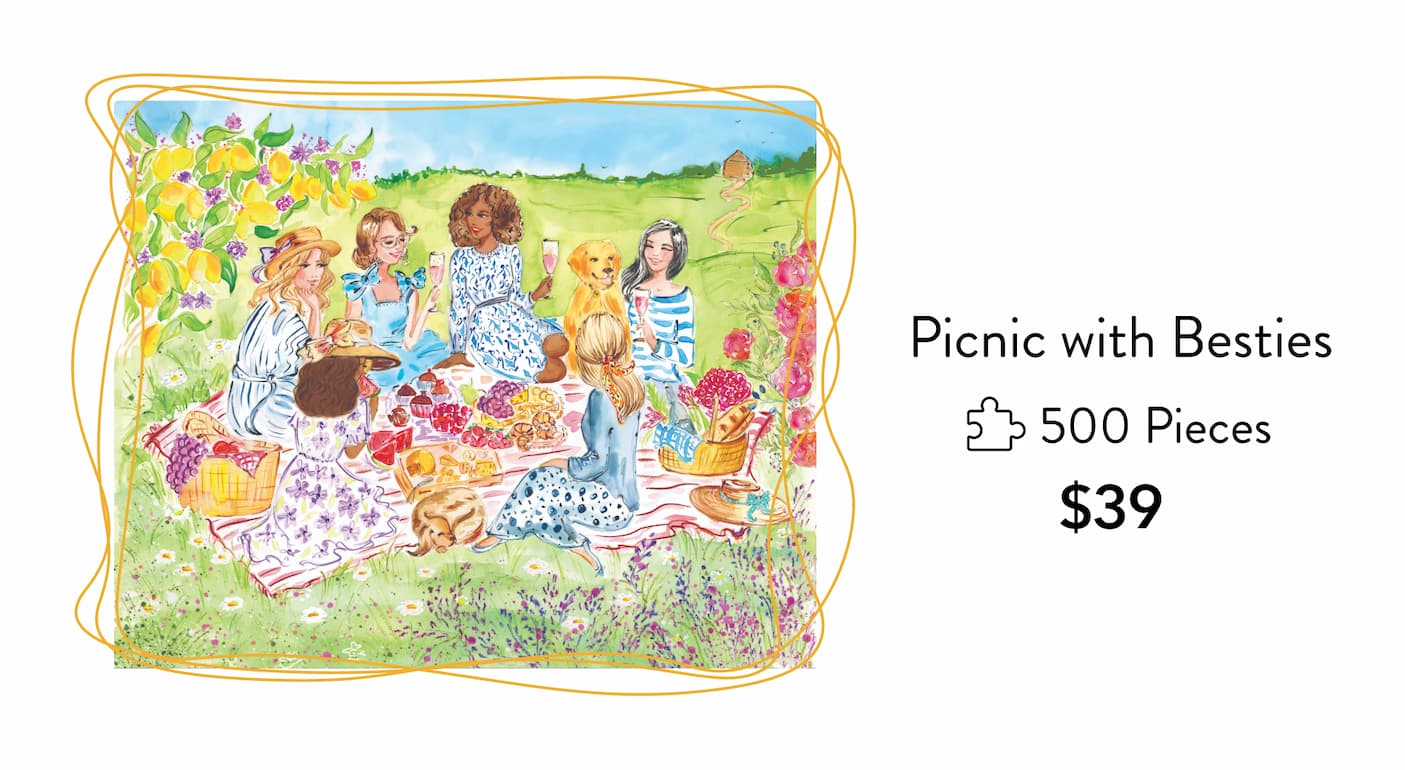 Picnic with Besties by Elena Fay