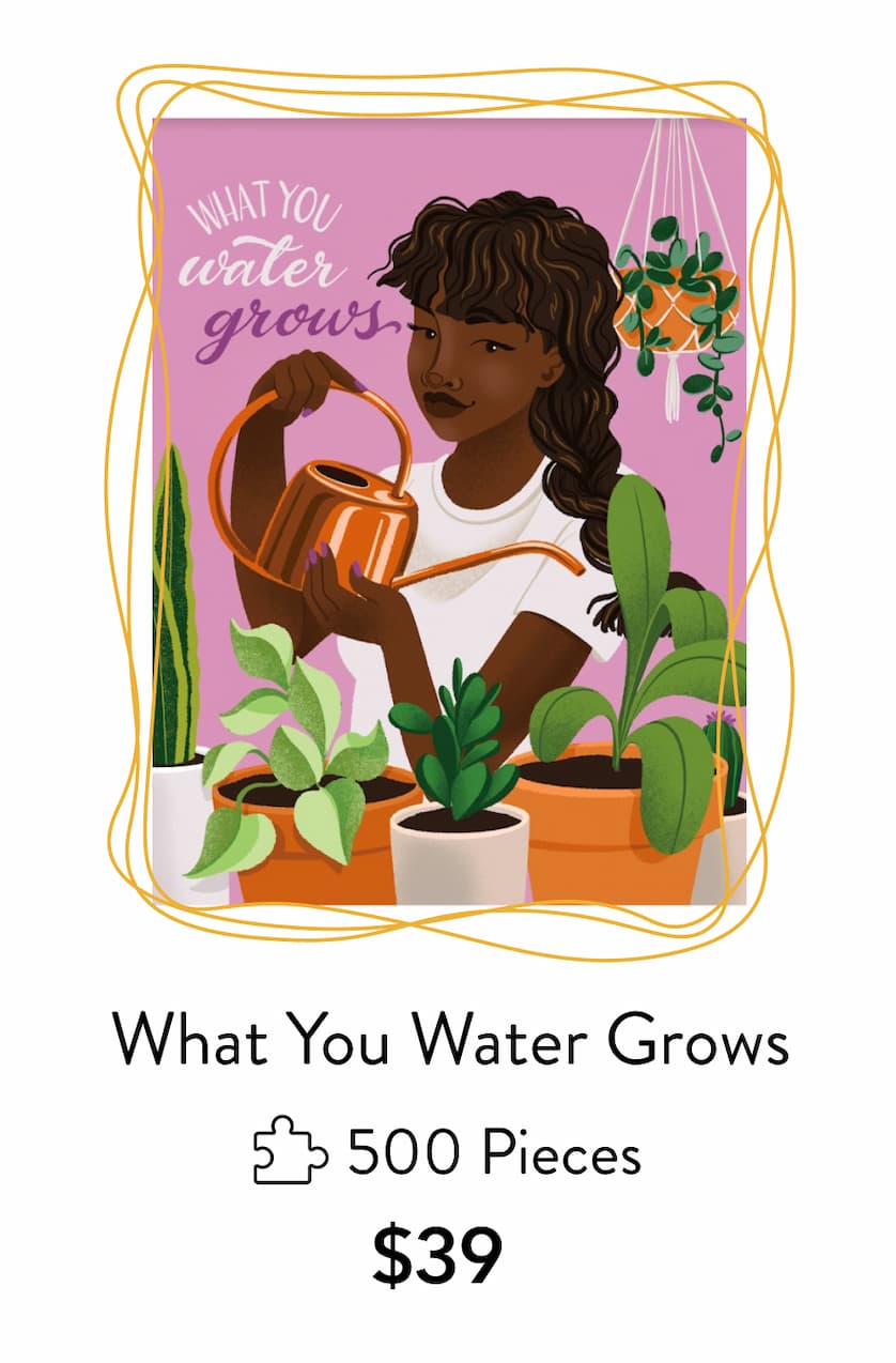 What You Water Grows by Alissandra Seelaus