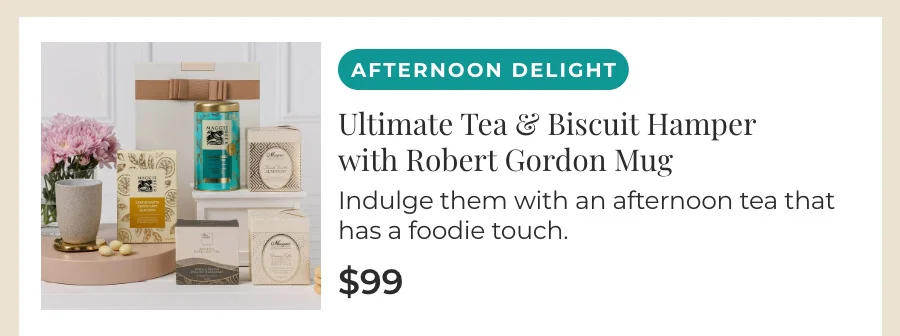 Ultimate Tea & Biscuit Hamper with Robert Gordon Mug