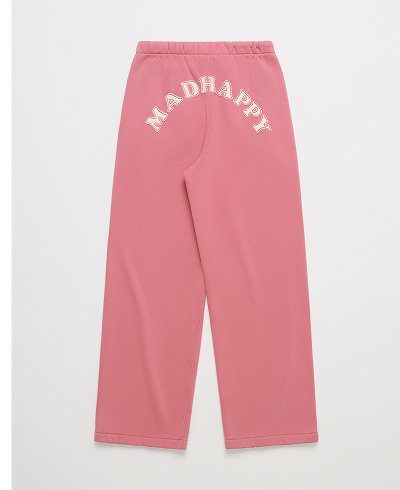 Washed Cooper Applique Straight Sweatpant - Rosehip