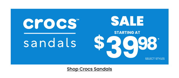 Crocs Sandals Sale starting at $39.98