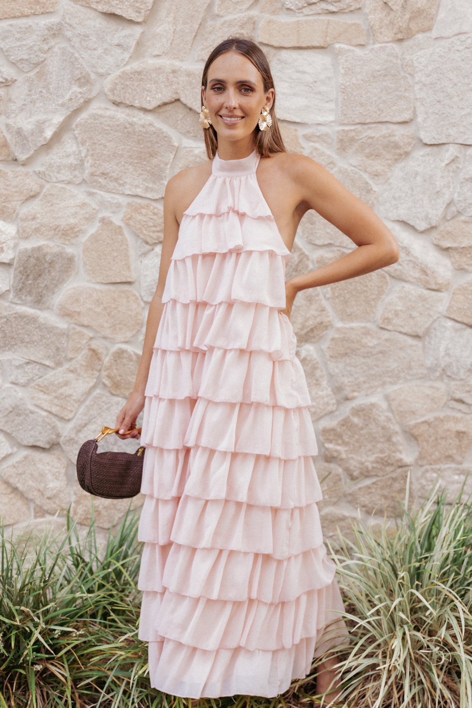 Image of Zoella Maxi Dress - Pink