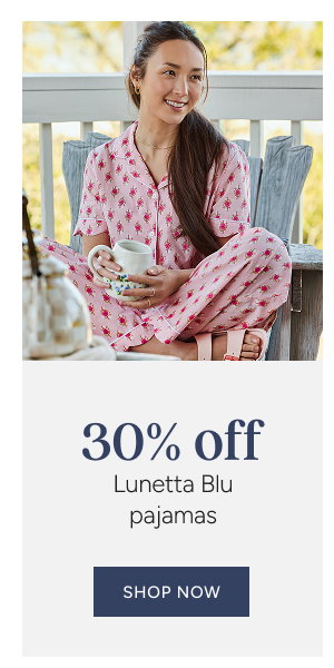 30% off Lunetta Blu Pajamas