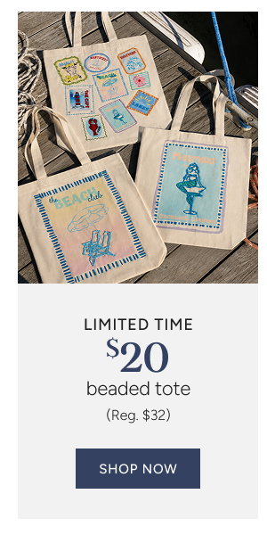 $20 Beaded Tote (reg. $32)
