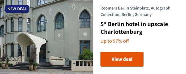 5* Berlin hotel in upscale Charlottenburg