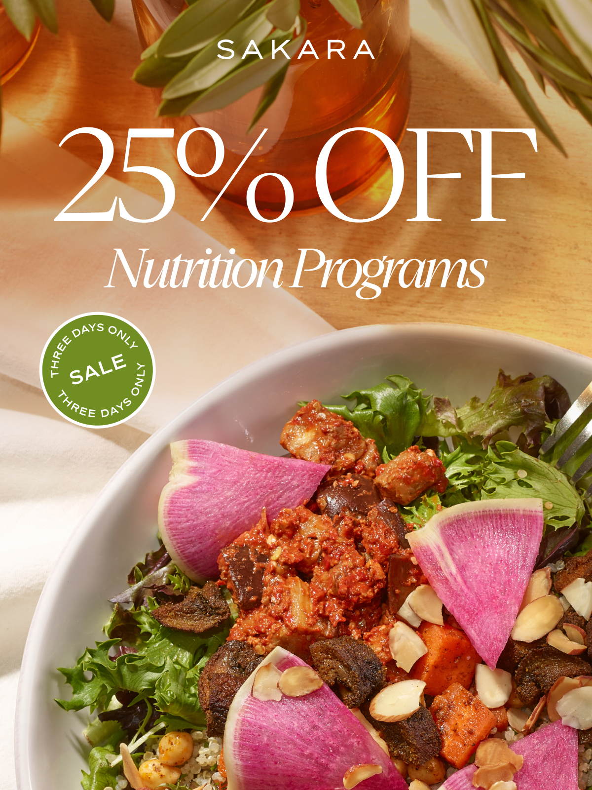 25% Off Nutrition Programs