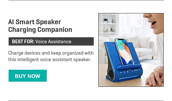 AI Smart Speaker Charging Companion