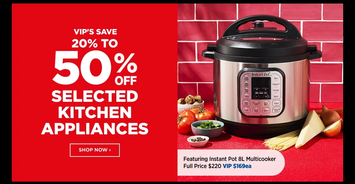 Selcted Kitchen Appliances