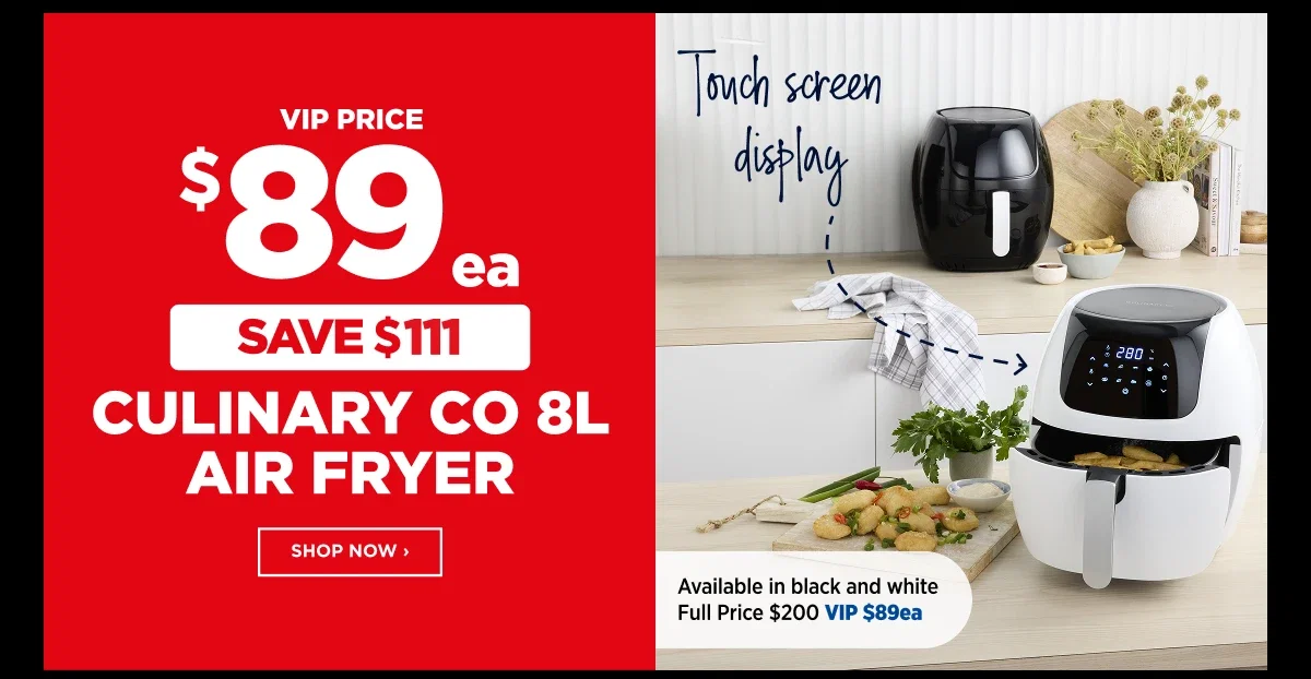 Culinary Co 8L Air Fryer