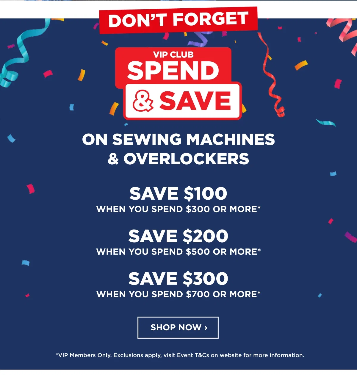 Spend & save