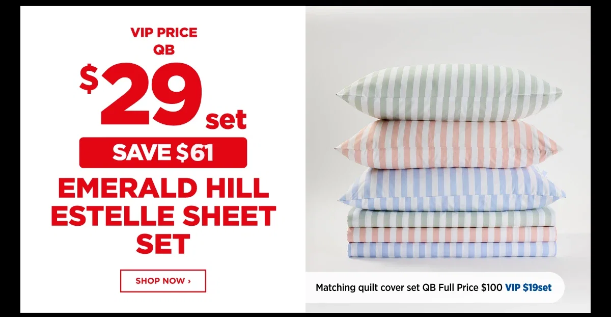 Emerald Hill Estelle Sheet Set