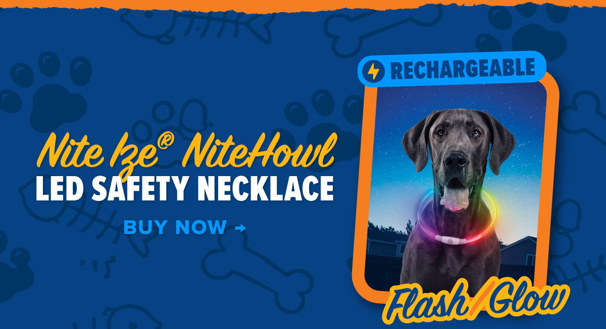 Nite Ize NiteHowl Rechargeable LED Safety NecklaceDisc-O Select