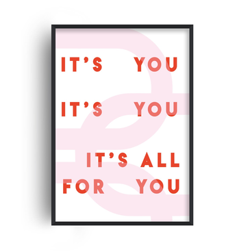 All For You Print