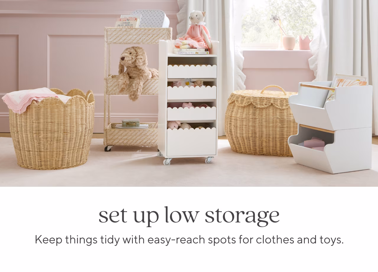 set up low storage