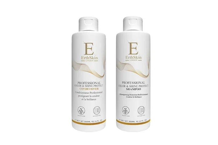 ErthSkin London - Color & Shine Protect schampo & balsam för färgat hår