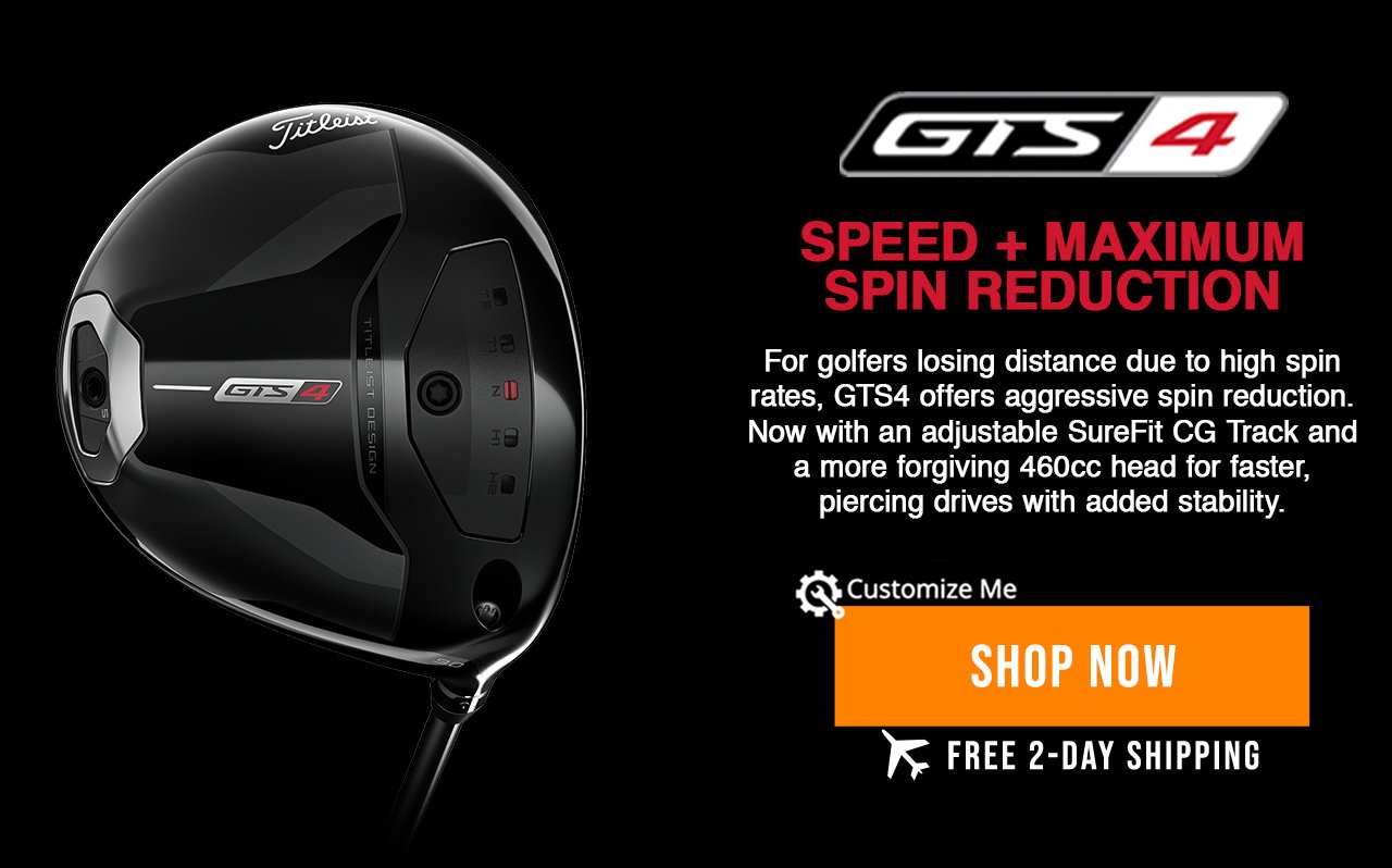 Titleist GTS 4 Driver | Free 2-Day Shipping