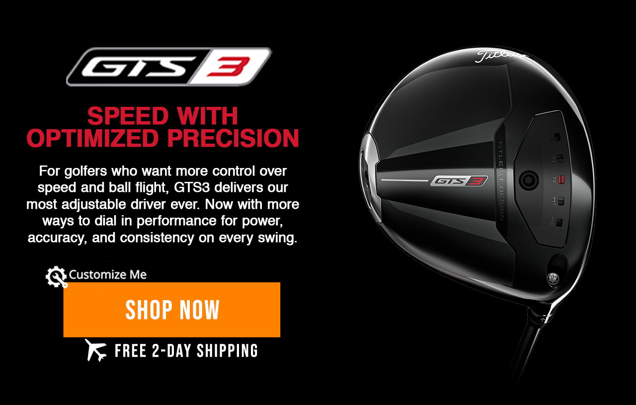Titleist GTS 3 Driver | Free 2-Day Shipping