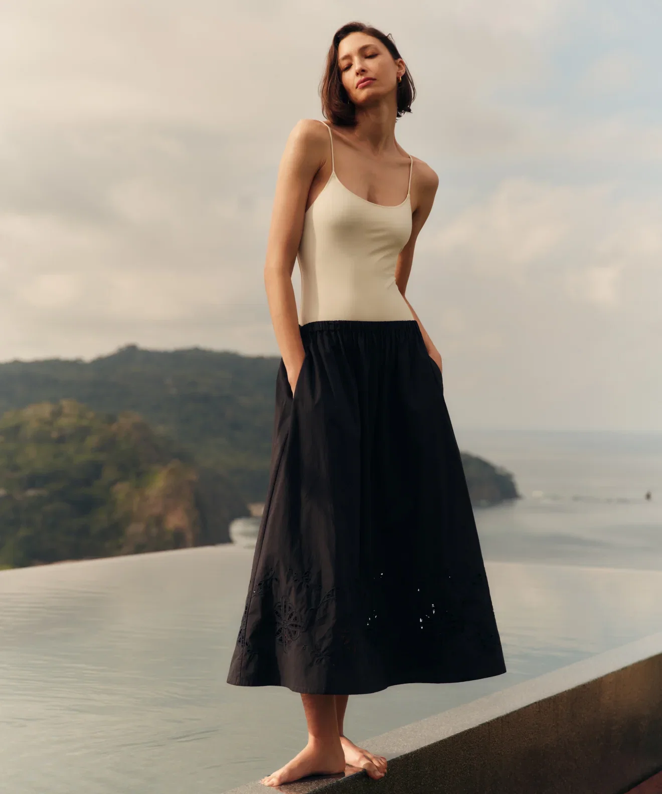 Image of Broderie Lauren Skirt