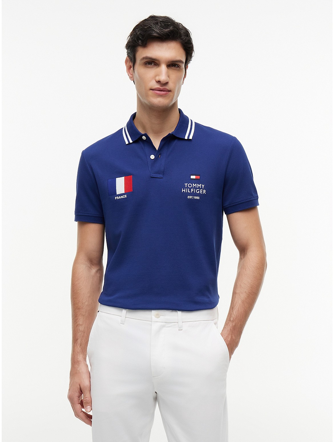 Image of Regular Fit France Soccer Polo