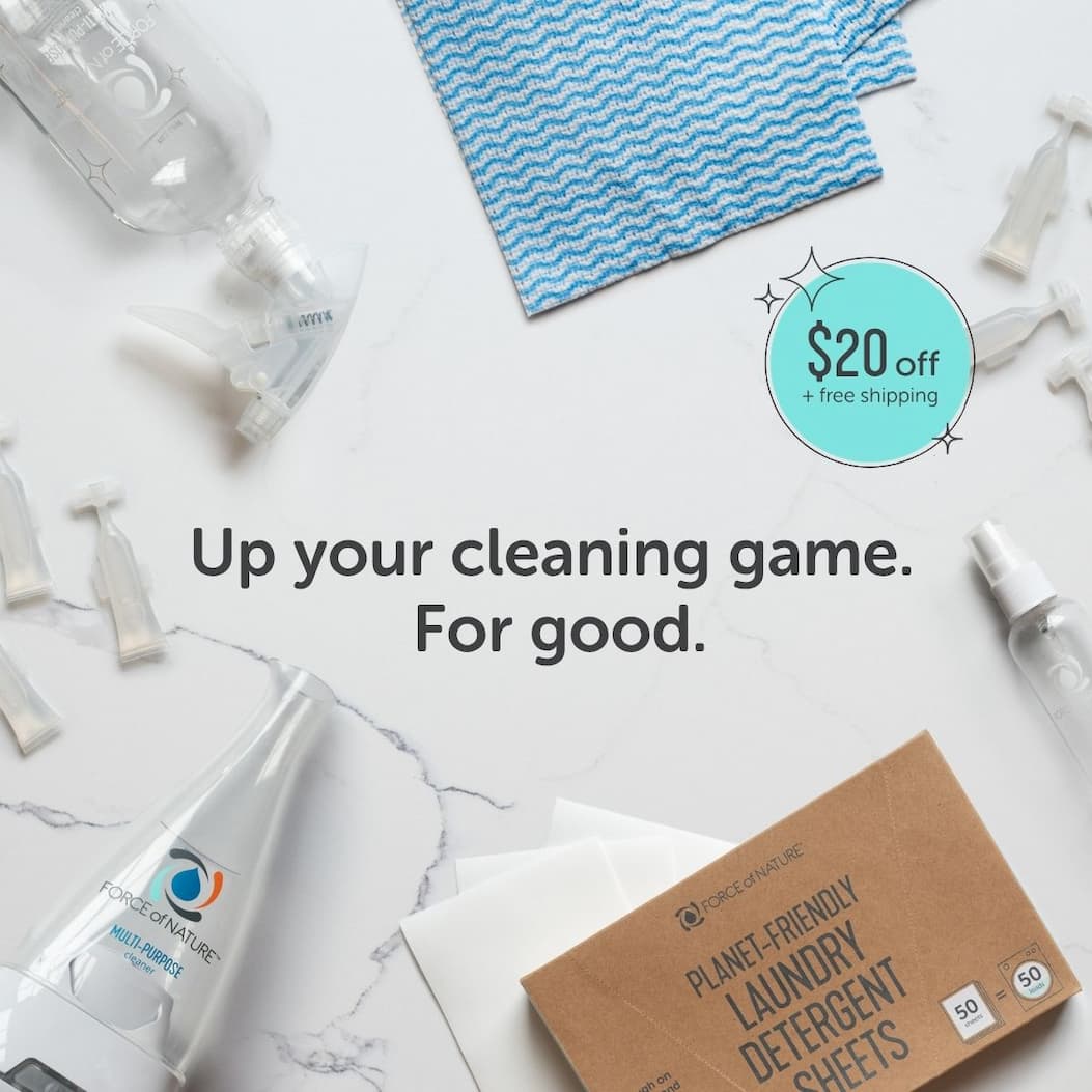 Switch to the non-toxic cleaner and save