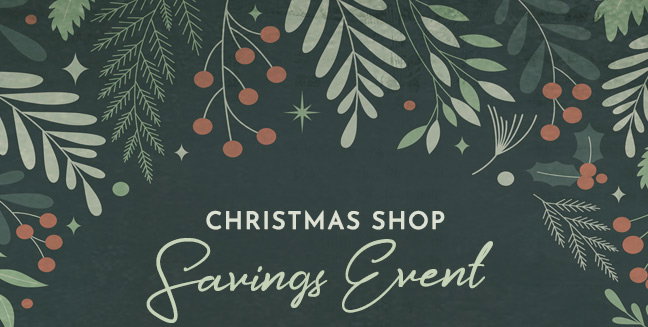 Save 40% Off the Christmas Shop with the Savings Event 