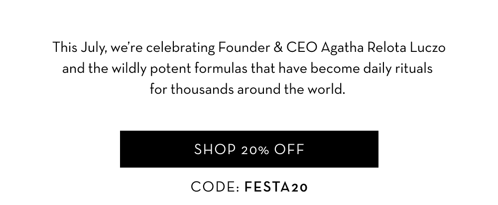 Shop 20% OFF sitewide.