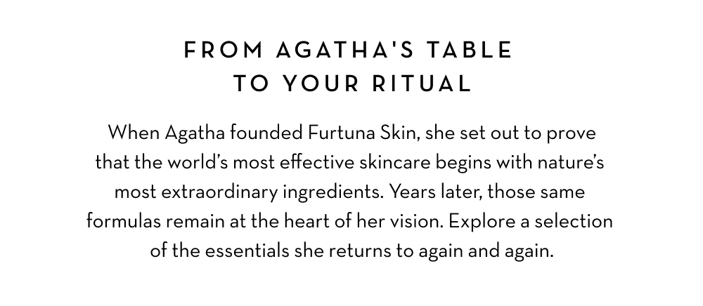 From Agatha's Table To Your Ritual
