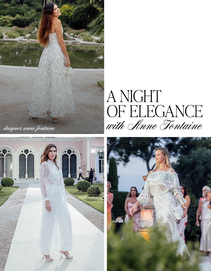 A NIGHT OF ELEGANCE WITH ANNE FONTAINE