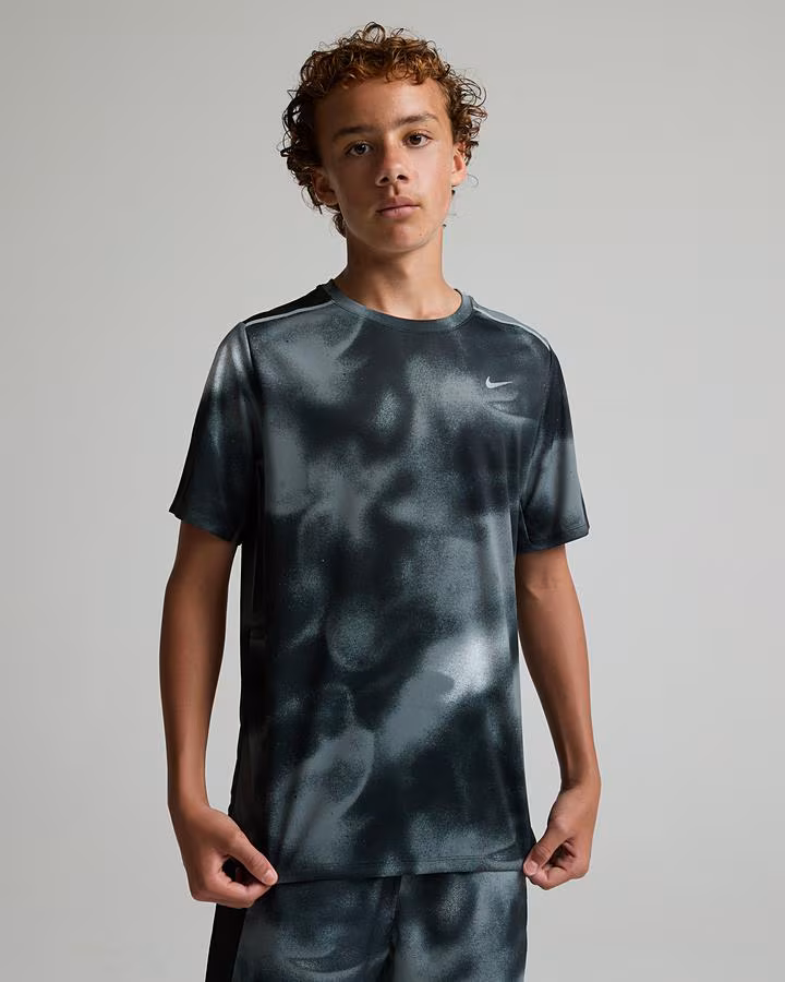 Nike Junior Miler Plus Short Sleeved T-Shirt