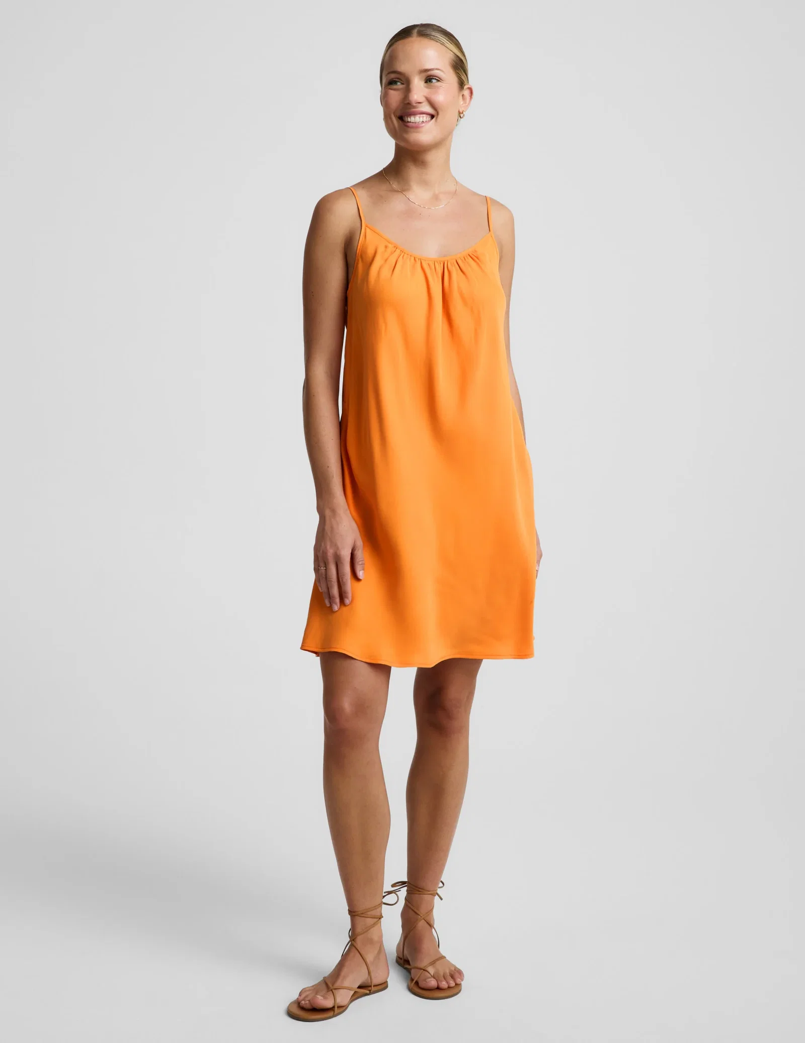 Image of Sunkissed Cupro Mini Dress