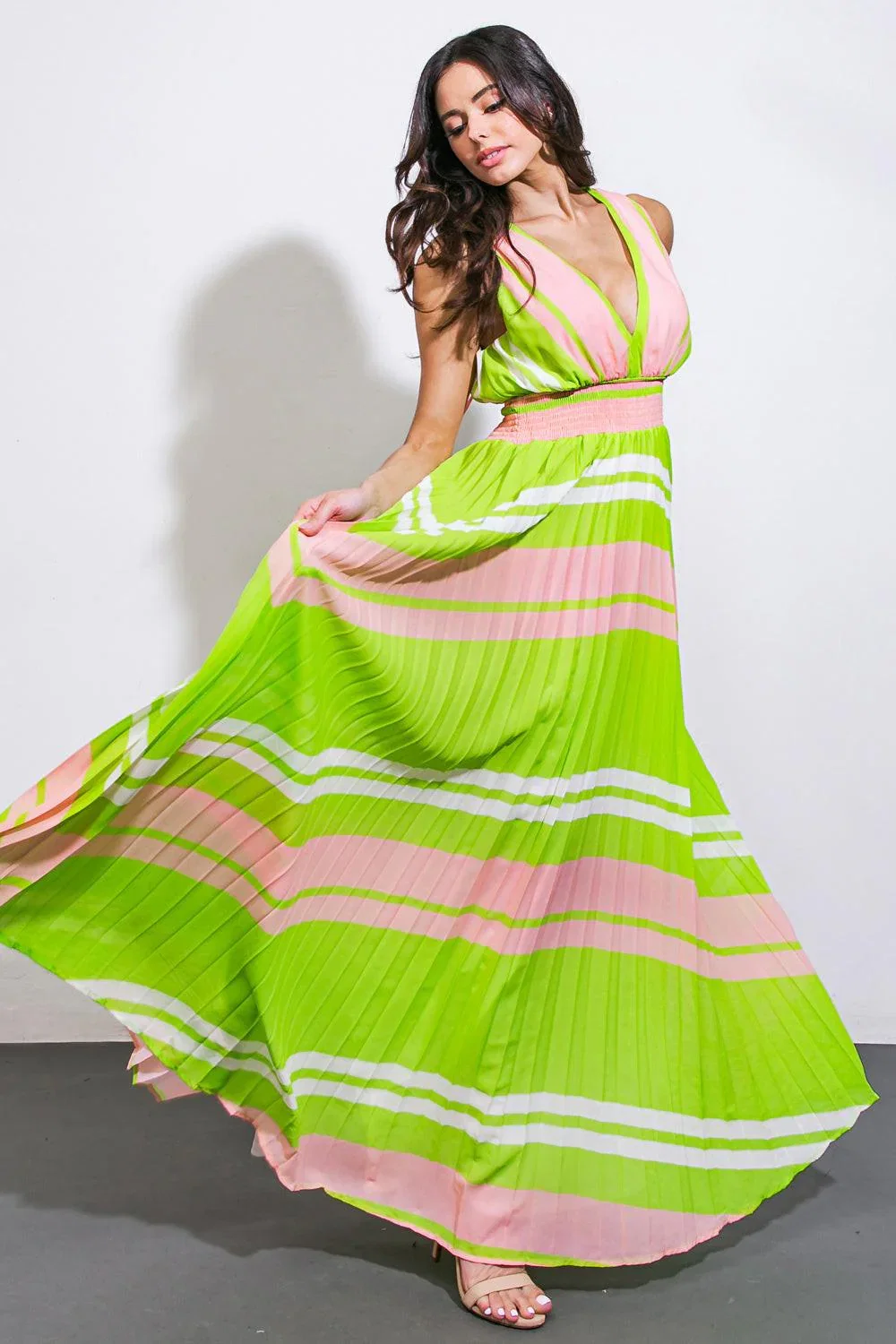 Image of A Quick Trip Woven Maxi Dress